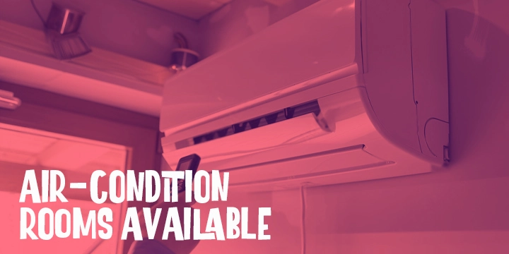 air condition facility available in room